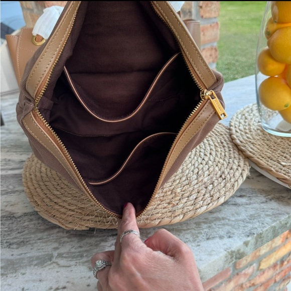 Bolvaint Tan Trapeze-Shape Delphine Bag - Picture 6 of 12